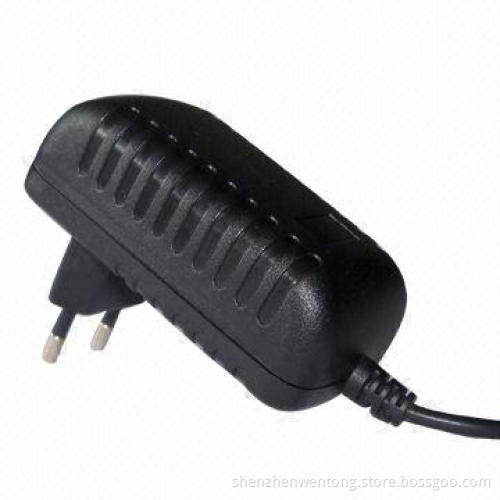Wall-mounted Power Supply with 12V/2A Output and UL/cUL/PSE/TUV/GS/CE/CCC/SAA Marks